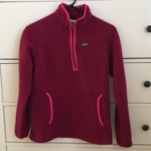 Pink Quarter-Zip Patagonia
